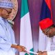 Buhari And South East Gov Dave Umahi