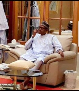Buhari Relaxed