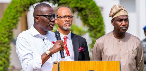 Sanwo-Olu in isolation