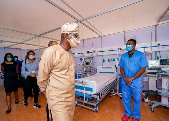 Sanwo-Olu tests Positive for coronavirus