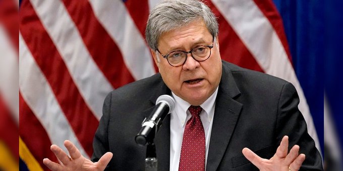 US Attorney General William Barr