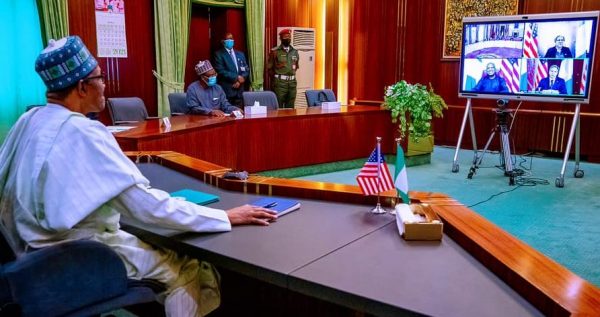 INSECURITY: Buhari begs US for support in meeting with Blinken