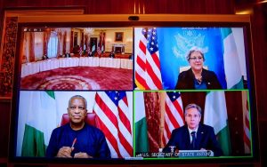 INSECURITY: Buhari begs US for support in meeting with Blinken
