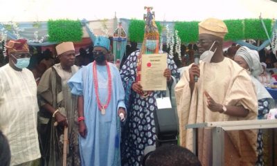 New Olu of Imasailand, Kuoye, thanks Gov Abiodun, promises inclusive reign