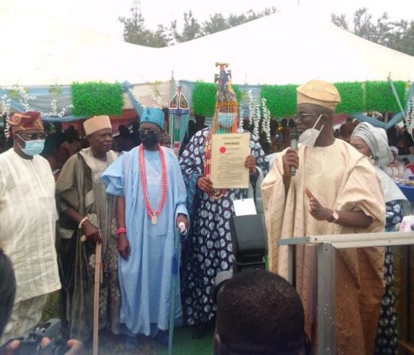 New Olu of Imasailand, Kuoye, thanks Gov Abiodun, promises inclusive reign