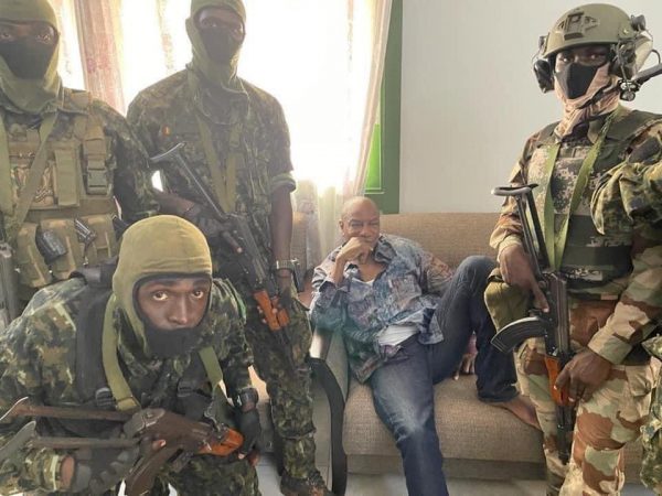 Coup in Guinea: President detained, soldiers declare curfew, Nigeria kicks