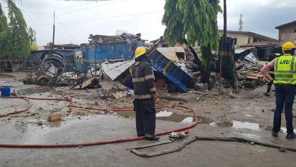 Five persons dead in gas explosion at Ladipo Market, Mushin