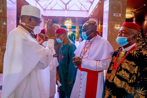 Touching images of Igbo leaders visit to Buhari