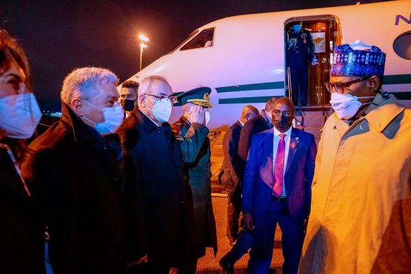 Buhari arrives Turkey amid #NorthisBleeding protest