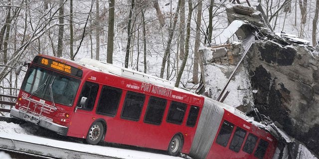 JUST IN: 10 injured as bridge collapses ahead of president's visit