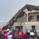10 killed as building collapses during church service