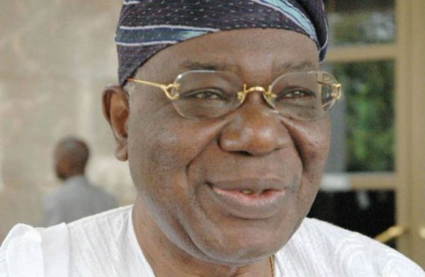 Ernest Shonekan, former Nigerian Head of State, is dead