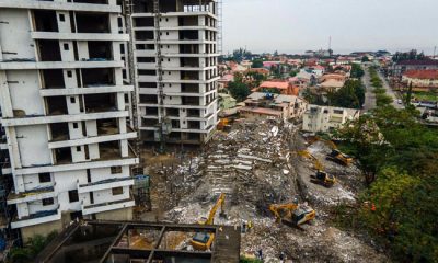Ikoyi building collapse: Lagos to demolish remaining 15-storey structures on site