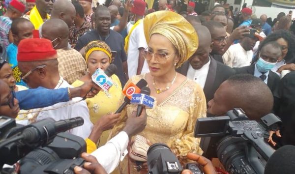 Bianca Ojukwu talks tongue-in-cheek, references feud with Ebele Obiano