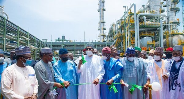 $2.5bn Dangote Fertilizer Plant will boost food production, export – Buhari