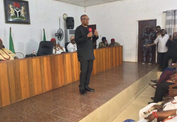 JUST IN: Peter Obi declares for presidency