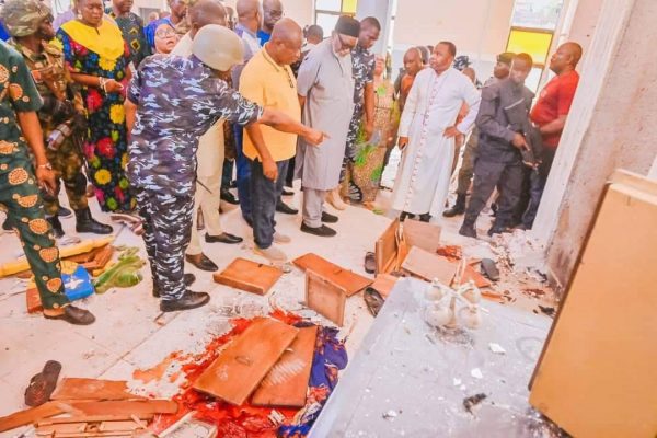 Terrorists storm Catholic Church in Ondo, slaughter congregation