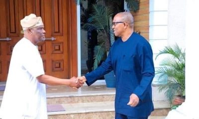 JUST IN: Peter Obi storms Port Harcourt, meets with Wike
