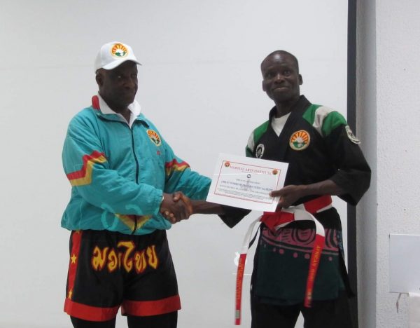 Ohio-Michael Elakhe leads Nigerian martial artists to Ghana awards