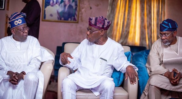 Controversy trails Tinubu, Obasanjo meeting, ex-president denies endorsing APC candidate