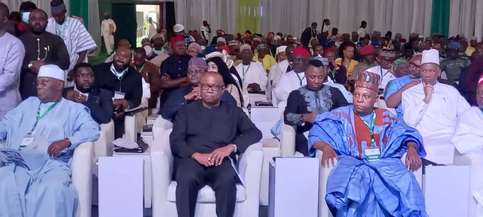 2023 Election: Tinubu absent as Obi, Atiku, others sign peace accord