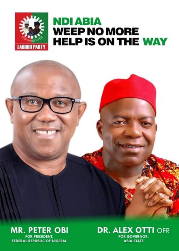 Abia Govt moves to stop Obi’s visit, frets over Otti-Labour Party campaign flag-off