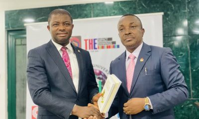 Ajagba, author of 3 books, donates to Covenant University at 20